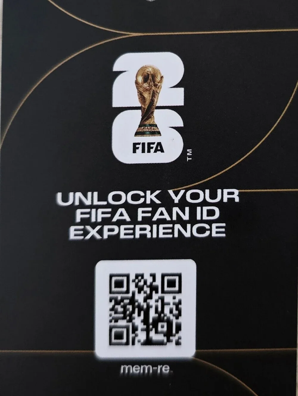 World Cup 2026 Fan ID Card, Badge, & Lanyard--Official FIFA USA Stadium Edition